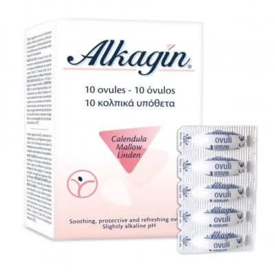 Dispozitiv medical Alkagin formulă nouă 10 ovule