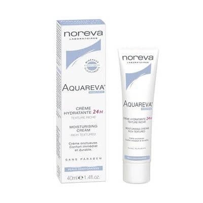 Aquareva cremă hidratantă bogată 24 de ore 40 ml