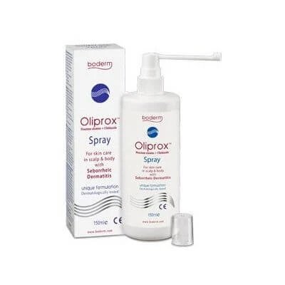 Oliprox spray pentru scalp și piele împotriva descuamării și dermatitei seboreice 150 ml