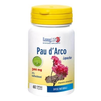 Longlife pau d'arco 60 capsule vegetariene