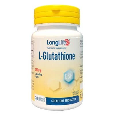 Longlife l-glutation 250 mg 30 comprimate