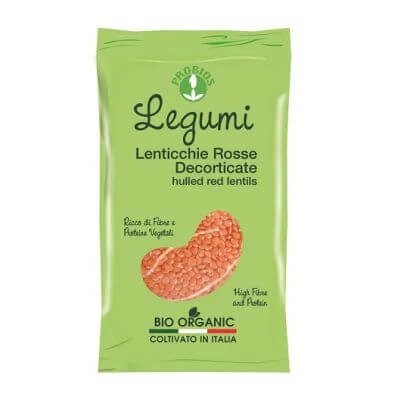 Linte roșie cu picior dec 400g