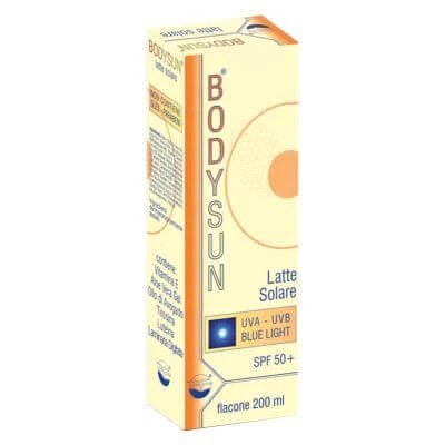 Bodysun lapte solar spf50+ 200 ml