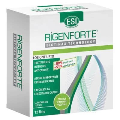 Esi rigenforte loțiune de șoc 12 fiole 10 ml