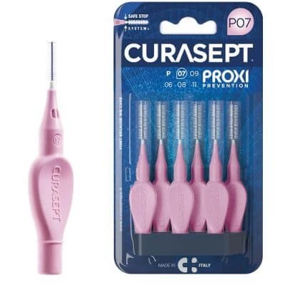 Curasept proxi p07 roz / roz 6 bucăți