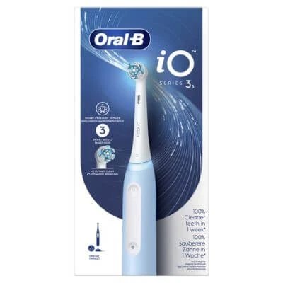 Oralb io3s periuță de dinți electrică albastru