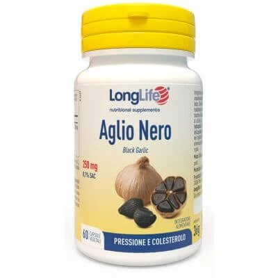 Longlife usturoi negru 60 capsule vegetariene