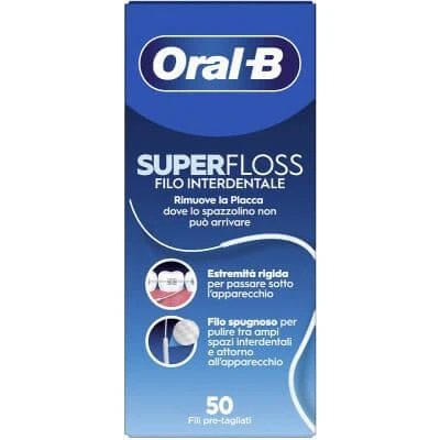 Oralb man wire superfloss nou