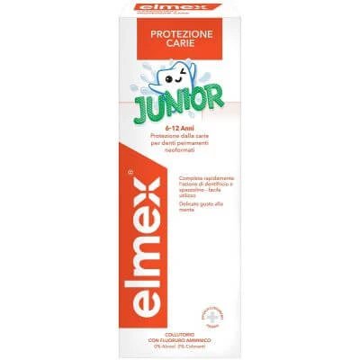 Apa de gură Elmex Junior 400 ml