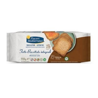 Piaceri Mediterranei biscuiți din făină integrală 110 g