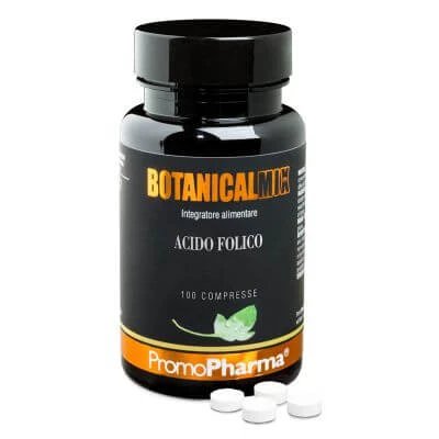 Acid folic amestec botanic 100 comprimate