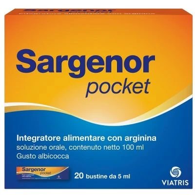 Sargenor de buzunar 20 pliculețe 5 ml