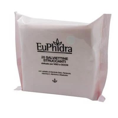 Șervețele demachiante Euphidra 20 bucăți
