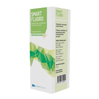 Picături de fluorură Smart 10 ml aromă de cremă de vanilie