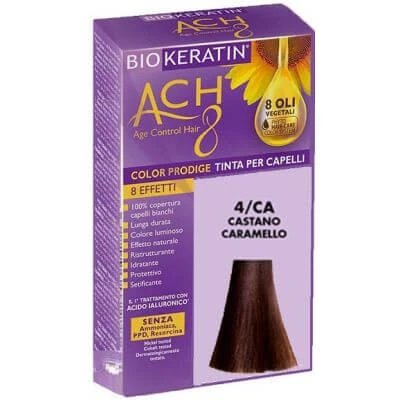 Biokeratin ach8 culoare prodige 4/ca maro caramel