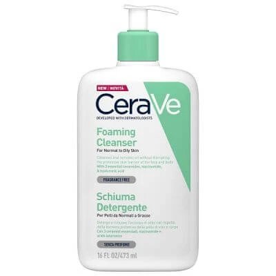 Spumă de curățare facială Cerave 473 ml