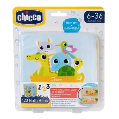 Chicco play baby sense&focus 123 carte de baie