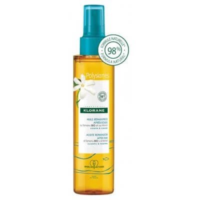 Klorane ulei de restructurare după plajă cu tamanu și monoi 150 ml