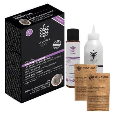 pharm organics organics culoare 9/1 blond cenușiu foarte deschis