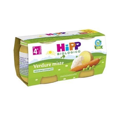 Hipp bio hipp bio legume mixte omogenizate 2x80 g
