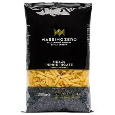 Maximum zero mezze penne rigate 1 kg