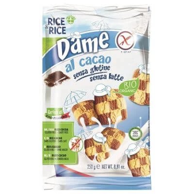 Rice&rice orez dames cu cacao fără lapte 250 g