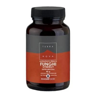 Terranova ciuperci sinergie super amestec 50 capsule