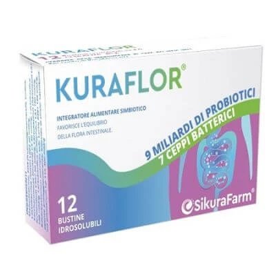 Kuraflor 12 pliculețe solubile în apă