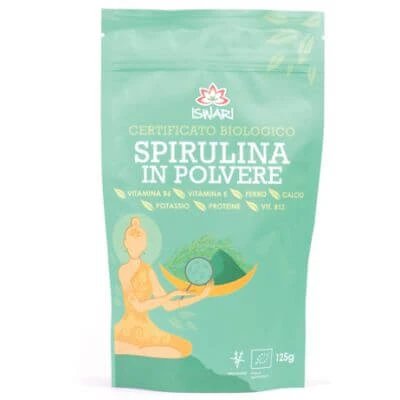 Spirulină organică pudră 125 g