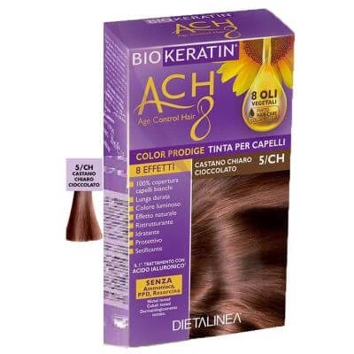 Biokeratin ach8 color prodige 5/ch maro ciocolată deschis