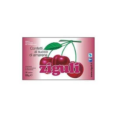 Ziguli de cireșe negre 36 bile 22 g