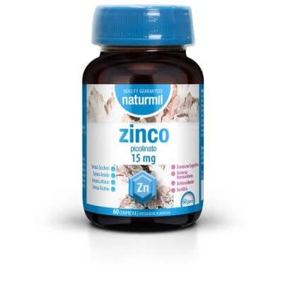 Zinc picolinat 15mg 60 comprimate