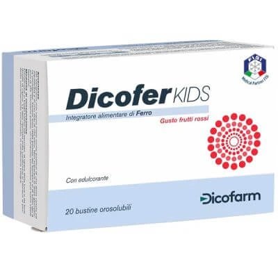 Dicofer kids 20 plicuri orosolubile
