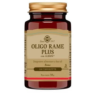 Oligo cupru plus 100 comprimate