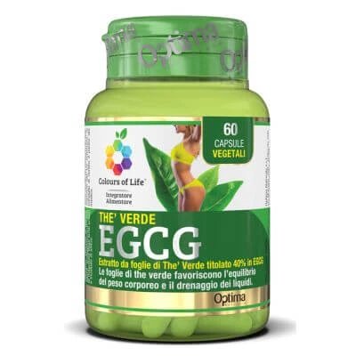 Colours of life ceai verde egcg 60 capsule vegetariene