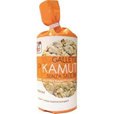 Fsc organic kamut gallette fără sare 100 g