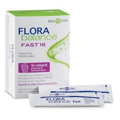 Biosline florabalance rapid 10 plicuri orosolubile
