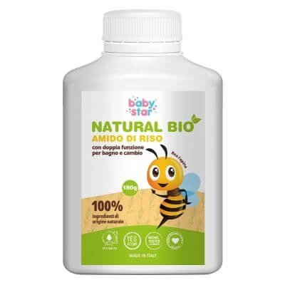 Babystar amidon de orez organic natural 180 g