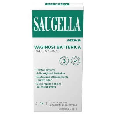 Saugella vaginoză bacteriană activă 7 ovule vaginale