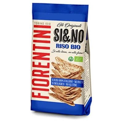 Si&no orez organic mini prăjituri de orez cu sare de mare 100 g