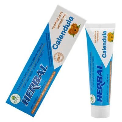 Pastă de dinți pe bază de plante cu calendula 100 ml