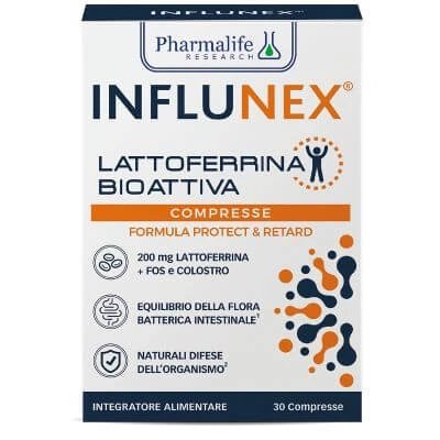 Influnex lactoferrin bioactiv 30 comprimate