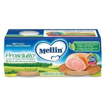 Șuncă omogenizată Mellin 2 bucăți x 80 g