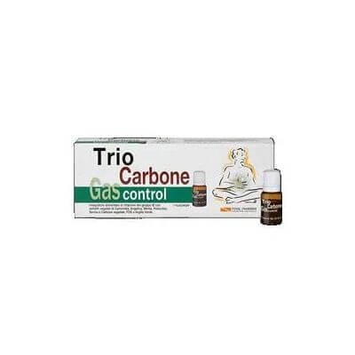 Controlul gazului Triocarbone 7 flacoane 10 ml
