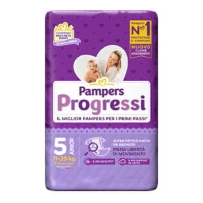 Pampers progres junior 18 bucăți