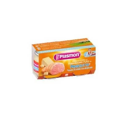 Brânză omogenizată Plasmon/prosciutto 80 g x 2 bucăți