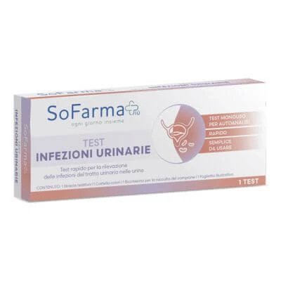 Test rapid de autodiagnostic pentru infecțiile urinare sofarmapiu'