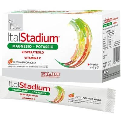 Italstadium magneziu potasiu resveratol vitamina c sânge portocaliu 24 sticks