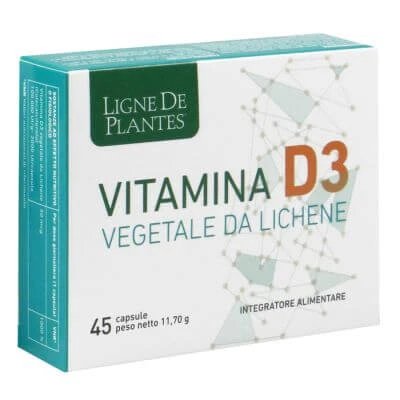Ligne de plantes vitamina d3 vegetal 45 capsule