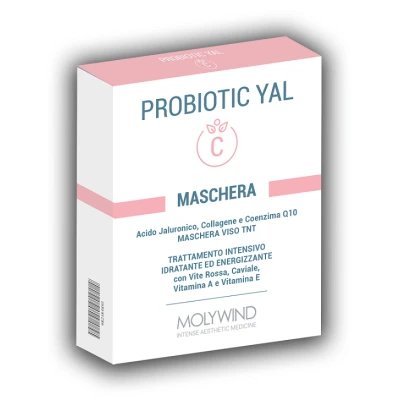 Mască antibiotică yal molywind 4 plicuri 16 ml